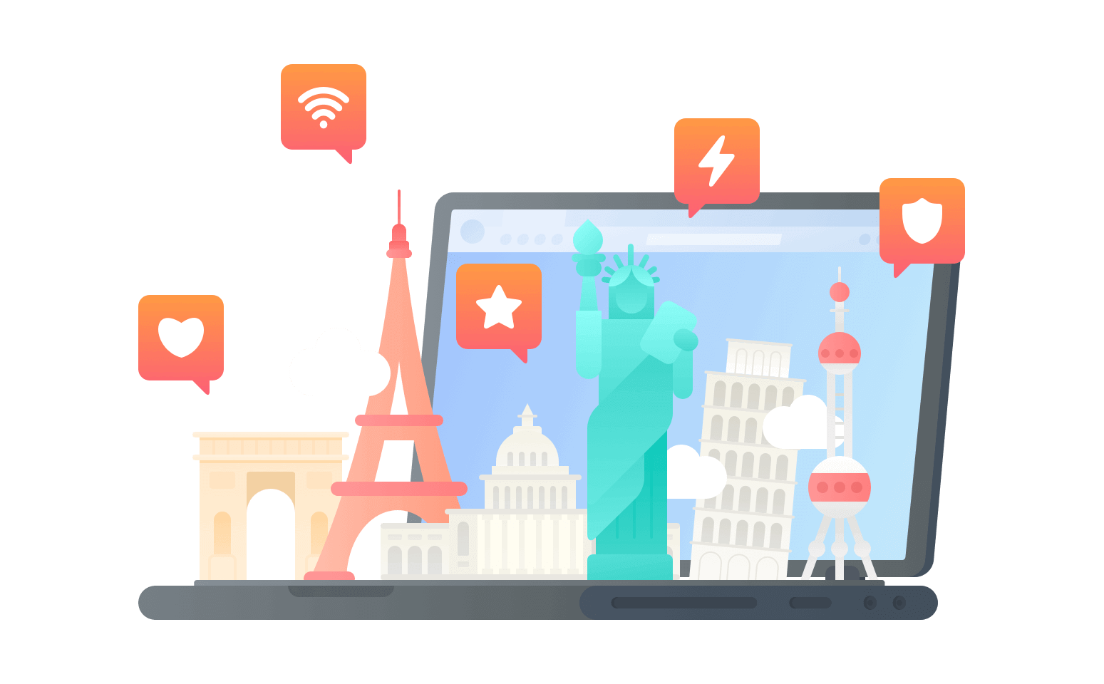 在美国连接到中国vpn - 天空乐享